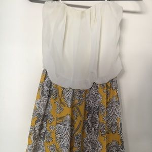 Strapless romper